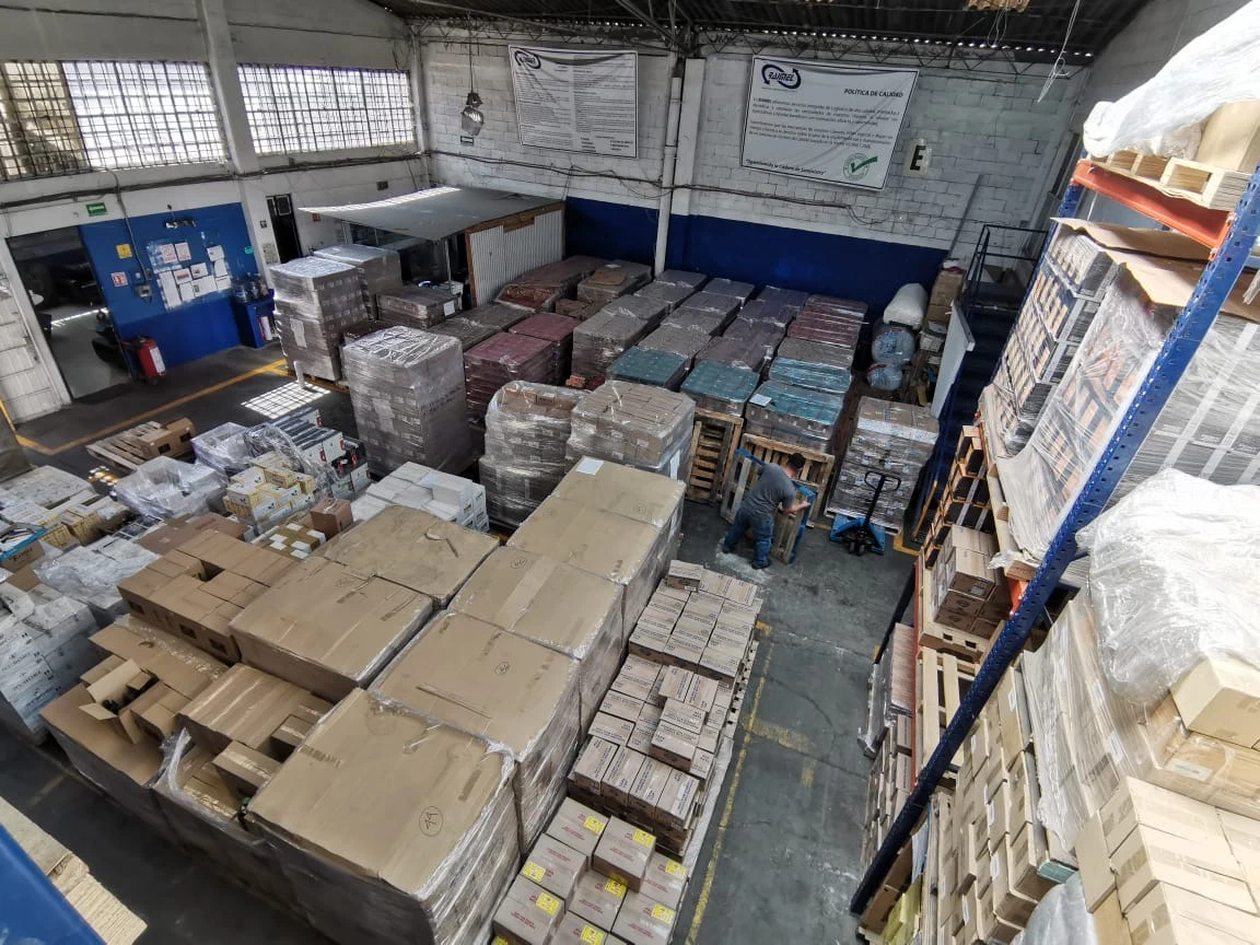 Servicio de almacén logístico comercial en México - RAIMEL